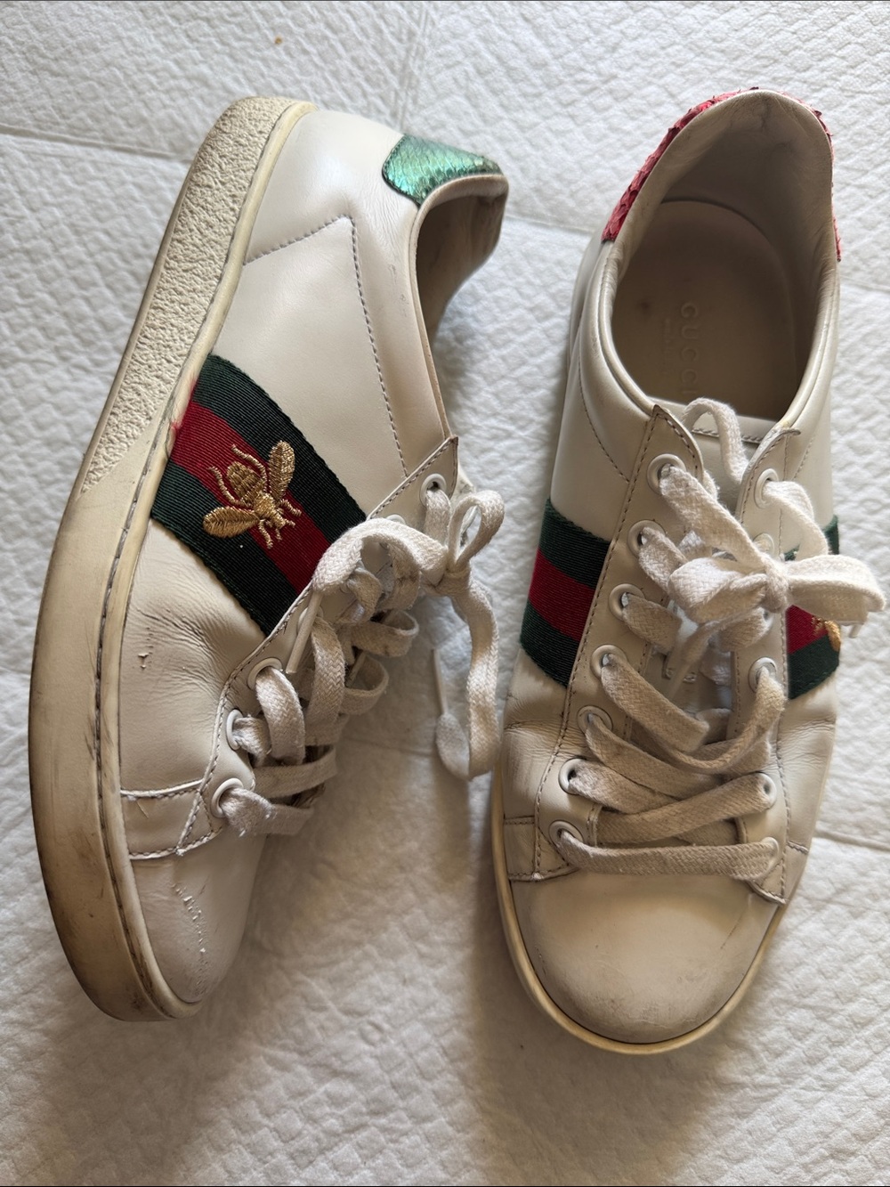 Gucci Leather Sneakers